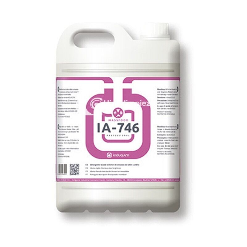 

Hiperlimpieza - Detergente Lavado exterior Latón y vidrio 5L
