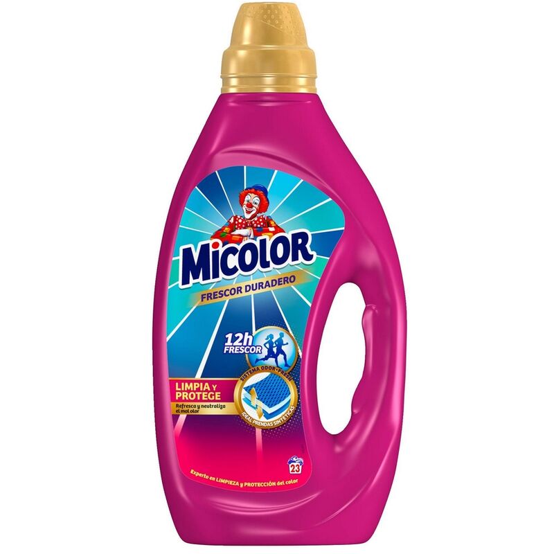 

Detergente líquido Micolor Gel Fresh (1,150 L)