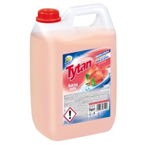 Detergente líquido universal TYTAN 5 kg - bicarbonato de sodio, poder limpiador