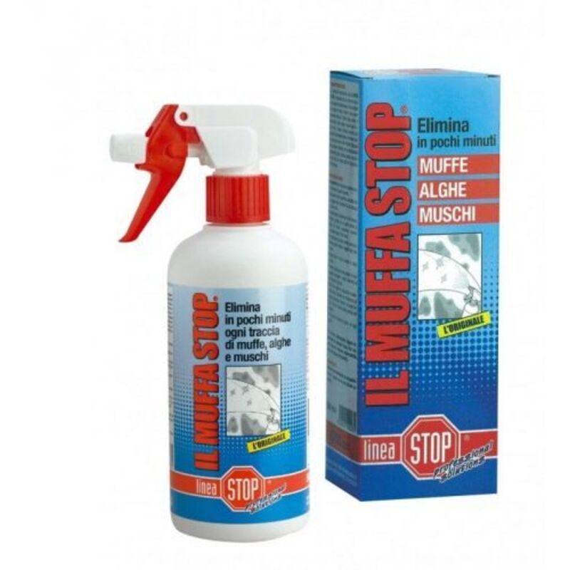 Detergente Muffa Stop Previene Elimina Formazione Muffe Alghe Ml 10...