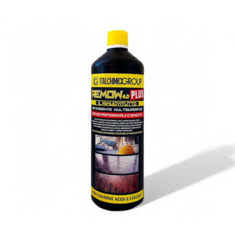 Detergente multisuperfice per rimozione vernice smalto e incrostazioni da tutti i tipi di pavimento anche cemento e marmo - 1000 ml