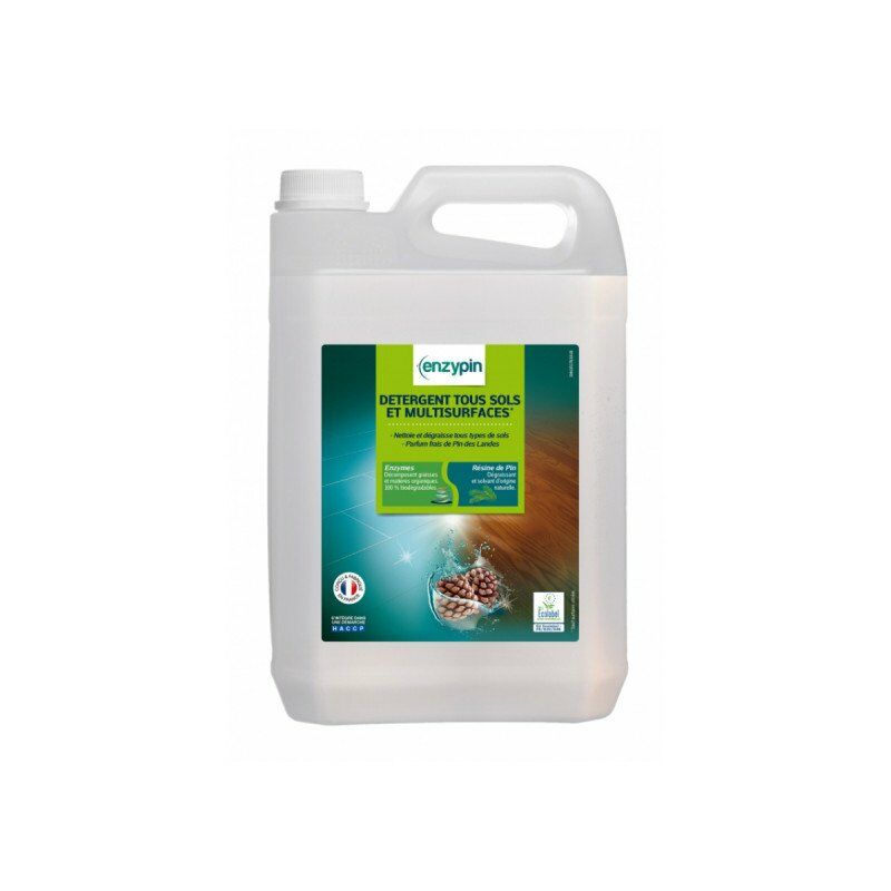 

Detergente para todo tipo de suelos con etiqueta ecológica 5L - Enzypin