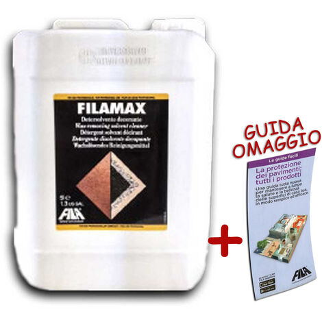 Detergente pavimenti fila max 5 lt cotto cemento gres clinker