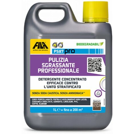 DETERGENTE PAVIMENTI FILA PS87 PRO 1LT SGRASSANTE