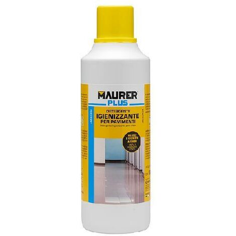 DETERGENTE PAVIMENTI """IGIENIZZANTE PROFUMATO""" 1LT MAURER PLUS (EX 98159)