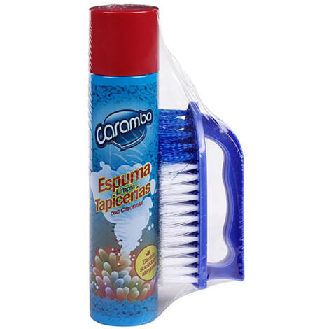 Detergente per tappezzeria in schiuma 300 ml + spazzola
