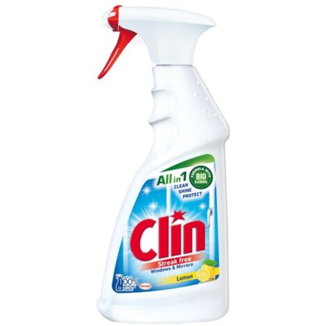 Detergente per vetri e finestre Clin al limone 500 ml