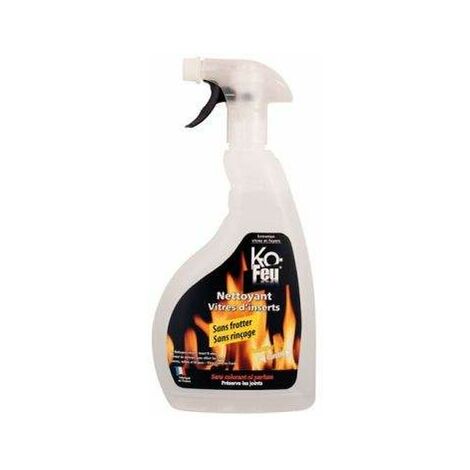 Pulitore nero fumo vetro camino stufa 750 ml - Multichimica Fire Clean