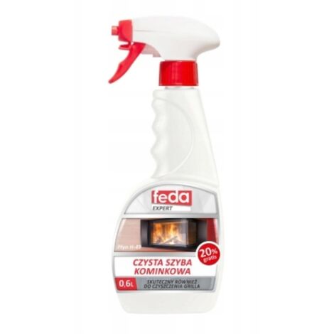 Detergente per vetri per caminetti Feda 0,6l