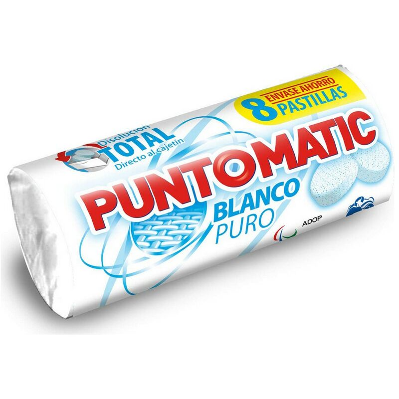 

Detergente Puntomatic Ropa blanca (8 uds)