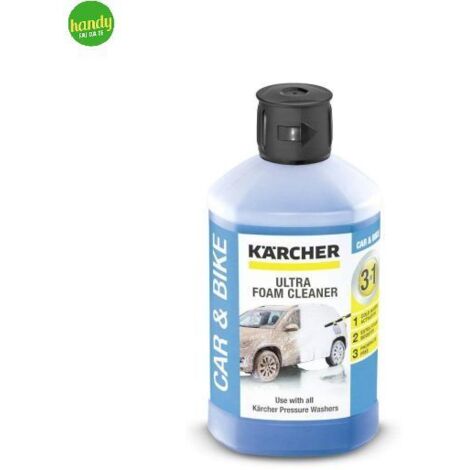 DETERGENTE SCHIUMOGENO 3 IN 1 PER IDROPULITRICI 1 LT