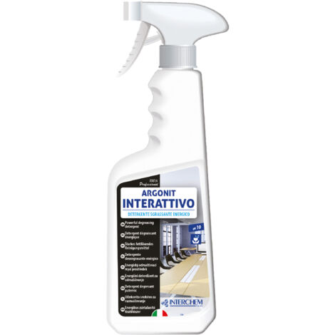 Detergente sgrassante energico Argonit interattivo 750 ml