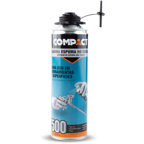 Detergente spray compact schiuma poliuretano trasparente 500 ml