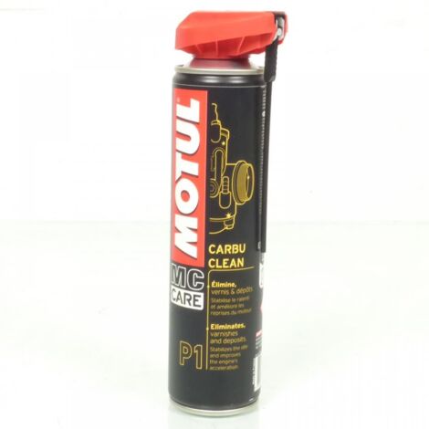 detergente spray per carburatore motul carbu clean mc care p1