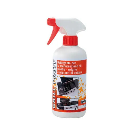detergente spray per piastre e griglie barbecue ompagrill 500 ml