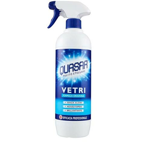 VETRIL Detergente multi superficie Vetri e Specchi, Flacone spray 650 ml -  Detergenti per Vetri