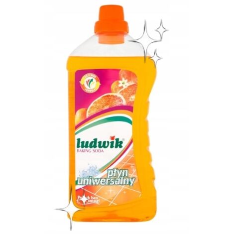 Detergente universale per pavimenti Ludwik, arancione, 1l
