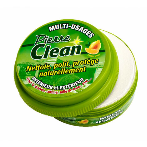 Detergente universale - PIERRE CLEAN - Verde - Adulto - Pulisce - Lucida - Protegge la vostra casa - Capacità 600gr