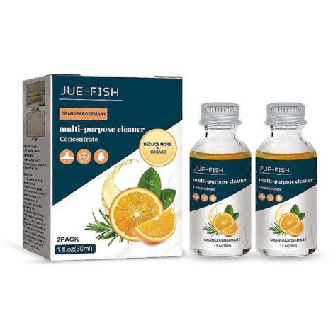 Détersif Multifonction Anti-Graisse - Nettoyant Puissant Taches d'Huile Sans Rinçage