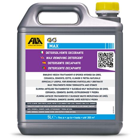 Detersolvente Decerante Fila MAX 5L