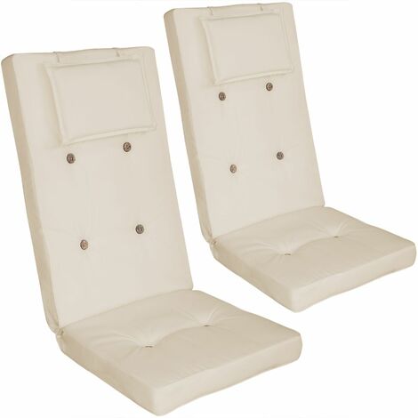 2 cojines redondos acolchados para asiento de silla para interiores y exteriores jardín cocina y oficina patio 