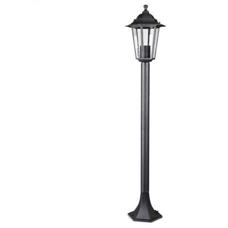 Deuba Außenleuchte Gartenlaterne Wandleuchte Wegleuchte Außenlampe Sockelleuchte IP44 Wegeleuchte 100cm