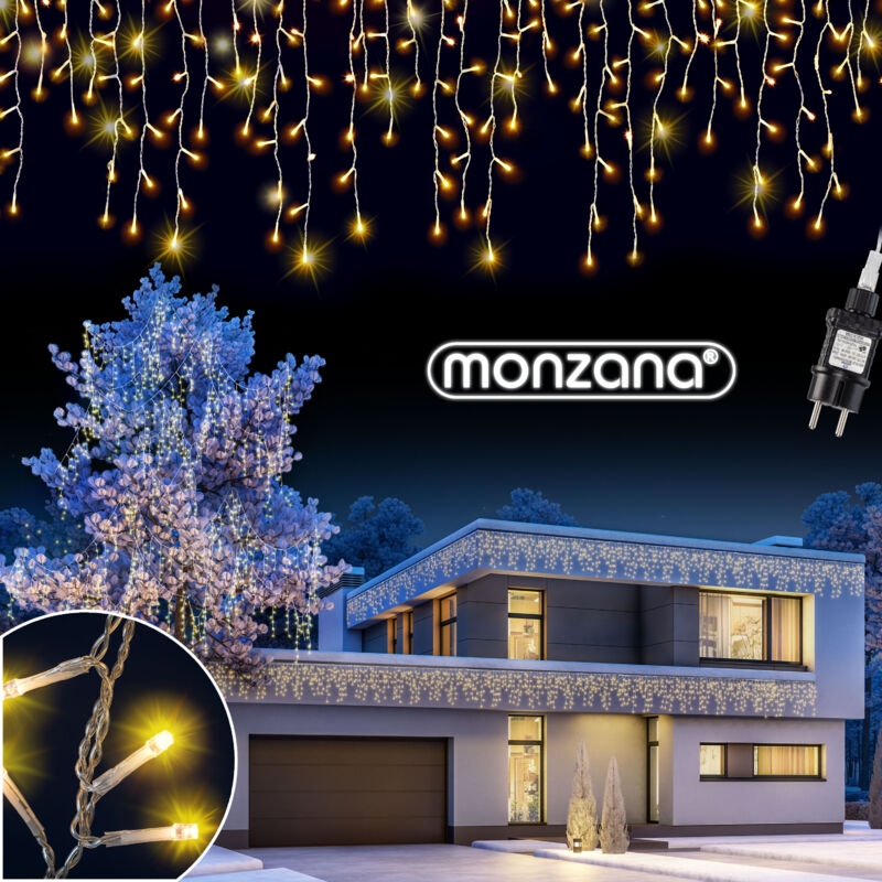 

Deuba Cadenas de luces LED para interiores o exteriores - Varios modelos, tamaños y colores 600 LED