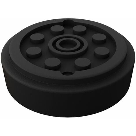 Deuba Wagenheber Gummiauflage Rutschfest für gängige Modelle Rangierwagenheber Hebebühne 52 x 14mm