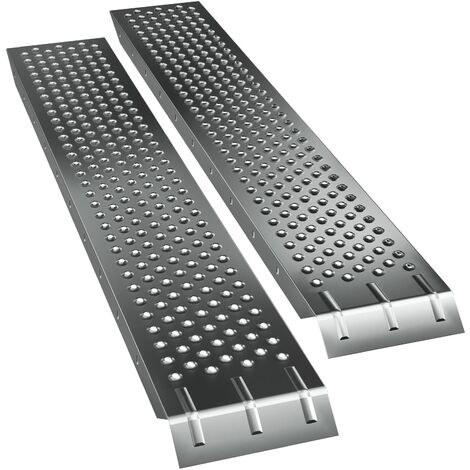 main image of "Deuba Loading Ramps 150 x 22.5 cm Steel Access Ramp Set 2 Pieces 400 Kg ATV Quad Motorcycle Lawnmower Scooter Machinery Heavy Duty"