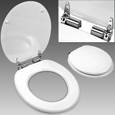 DEUBA WC Sitz Toilettensitz Toilettendeckel Klodeckel Klo MDF Absenkautomatik