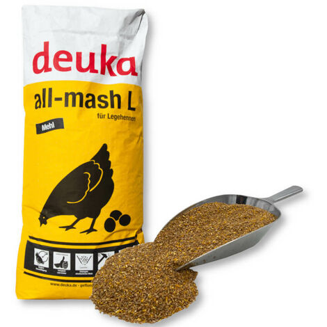 Deuka All-Mash L Mehl 25 kg Legemehl und Körnerfutter Geflügel Futter