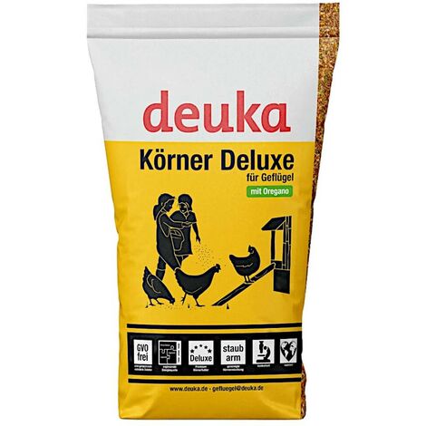 Deuka Körner Deluxe Geflügel Körnerfutter 15 kg Grundfutter Hühnerfutter