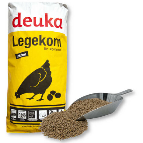 Deuka Legekorn 25 kg Hühnerfutter Geflügelfutter Legemehl gekörnt Legehennen