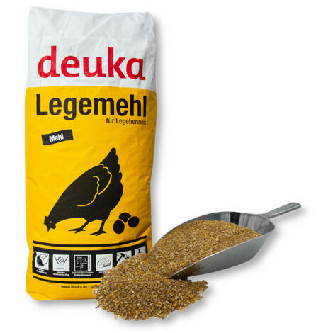 Deuka Legemehl 25 kg Mehl Eier Legehennen Geflügelfutter Hühnerfutter Legefutter