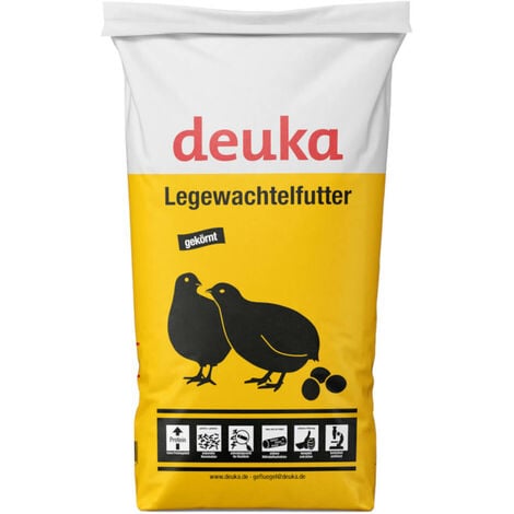 Deuka Legewachtelfutter 25 kg Alleinfutter Legewachtel