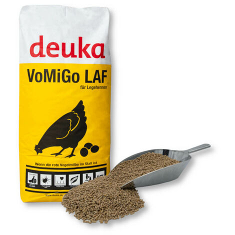 Deuka VoMiGo Legehehnen aliment complet pour poules pondeuses, granulés, contre les acariens des oiseaux, graines de ponte