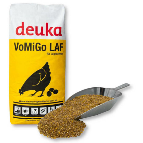 Deuka VoMiGo Legehennen Alleinfutter Mehl 25kg Legemehl geg. Vogelmilbe