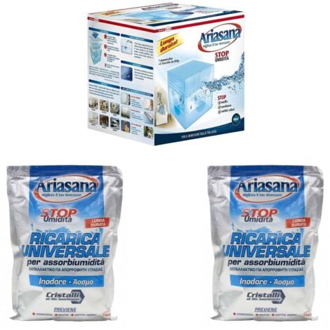 HENKEL DEUMIDIFICATORE ARIASANA VASCHETTA 2 RICARICHE 450GR