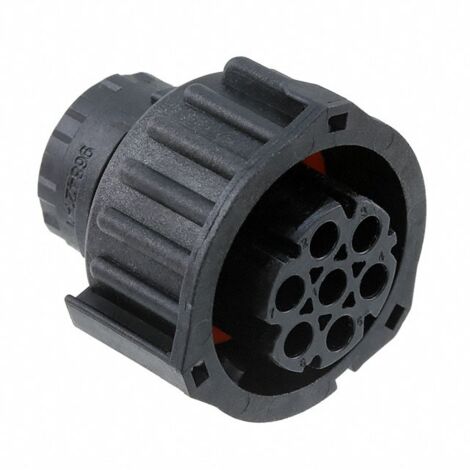 Deutsch 967650-1 Automotive-Stecker, 7-polig, IP69K, Schwarz