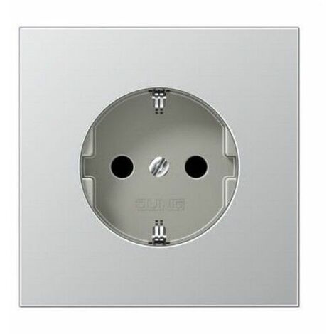 Deutsche Steckdose 16A 250V Aluminium JUNG AL1521KI