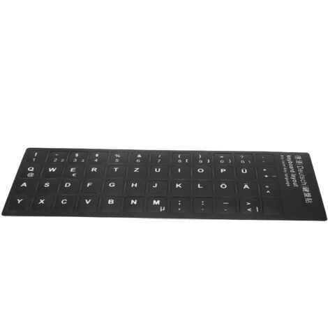 Deutsche Tastaturbeschriftungen für Laptops und Desktop-Computer