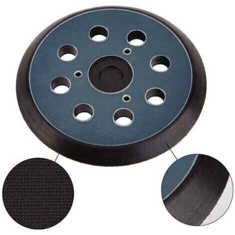 Deux disques de ponçage adaptés aux ponceuses à rail de 125 mm à 8 trous. Compatibles avec les modèles Makita M9204, BO5030, BO5031, DBO180Z, BO8041, DBO180RMJ, BO5041, BO5010, BO50111, BO5012 et autr