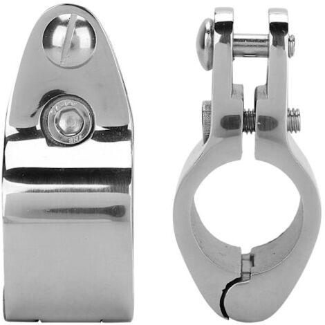 Deux ferrures coulissantes pour mâchoires supérieures en acier inoxydable pour charnières marines, 30 mm/1,18 po.