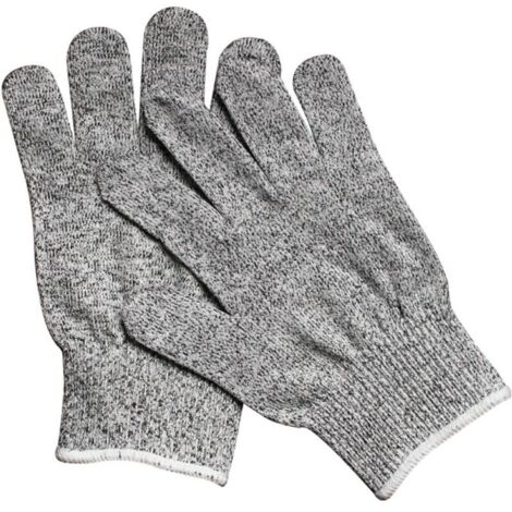 Deux paires de gants anti-coupures pour enfants, protection niveau 5, adaptés à la sculpture sur bois, à la pêche, au jardinage et à la cuisine