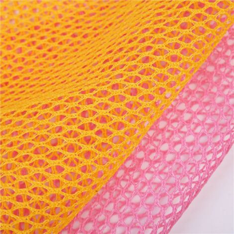 Deux serviettes en filet - serviettes et chiffons en polyester à séchage rapide, adaptés au nettoyage de la cuisine.