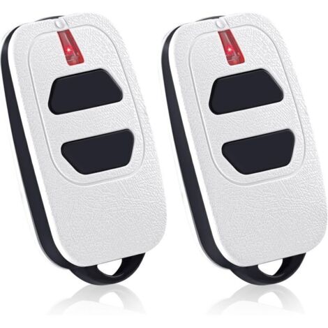 Deux télécommandes de porte de garage, 433,92 MHz, compatibles avec DEA GTI2/4 et Mio TR2/4.