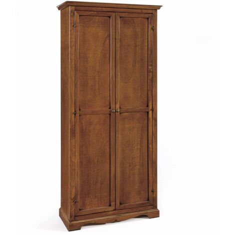 DEVEREUX - armadio porta scope in legno massello