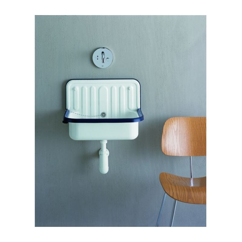 Alape - Bac à laver acier blanc 51 x 36 x 36.5 cm