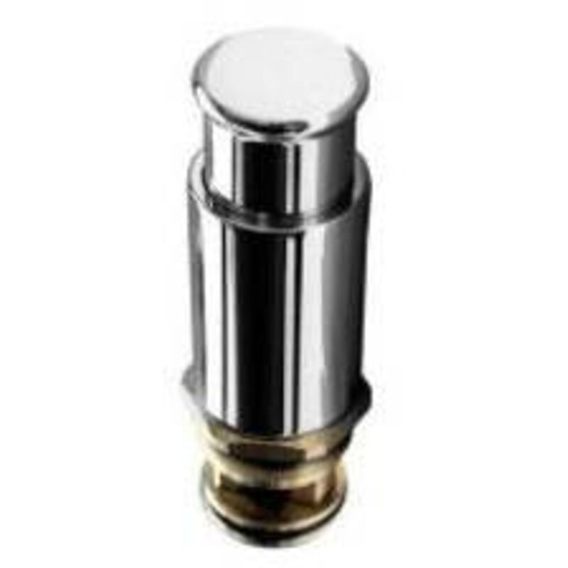 Déviateur avec bouton de douche rond encastré