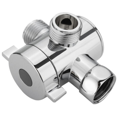 Déviation douche 3" 1/2" adaptateur T réglable pommeau robinet dérivation